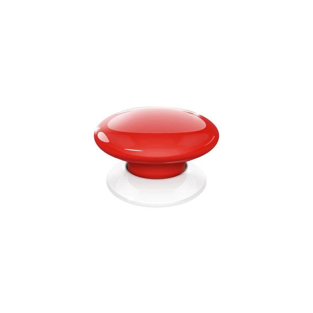 Fibaro Bouton De Commande Rouge The Button Z Wave Plus Fgpb